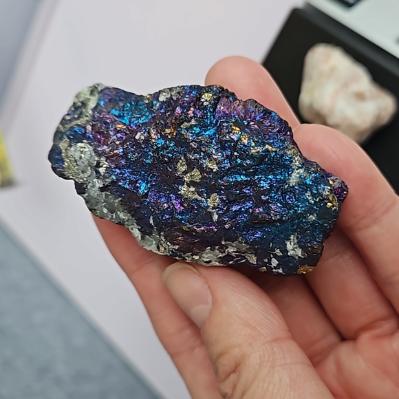 Raw Crystals Bundle peacock ore rose quartz - Picture 8 of 11